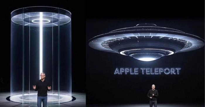apple teleport machine