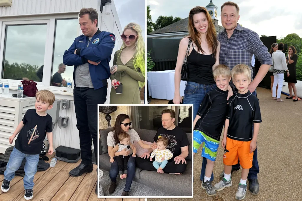 elon musk children