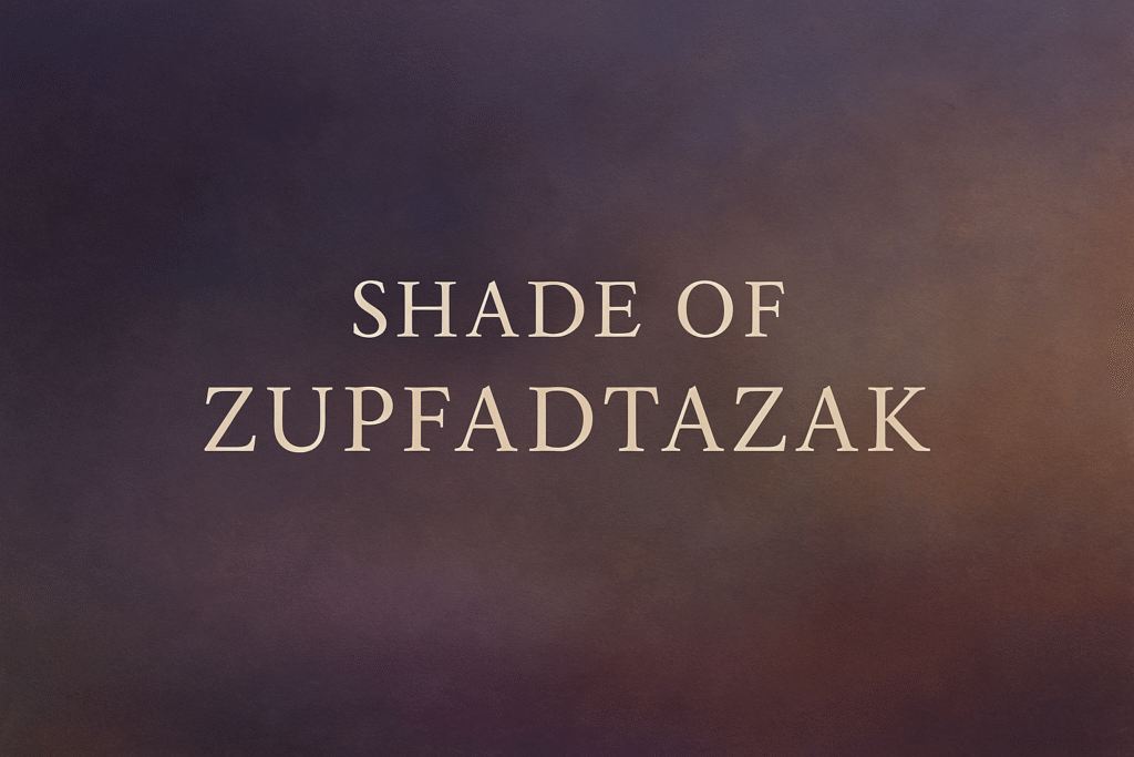 Shade of Zupfadtazak