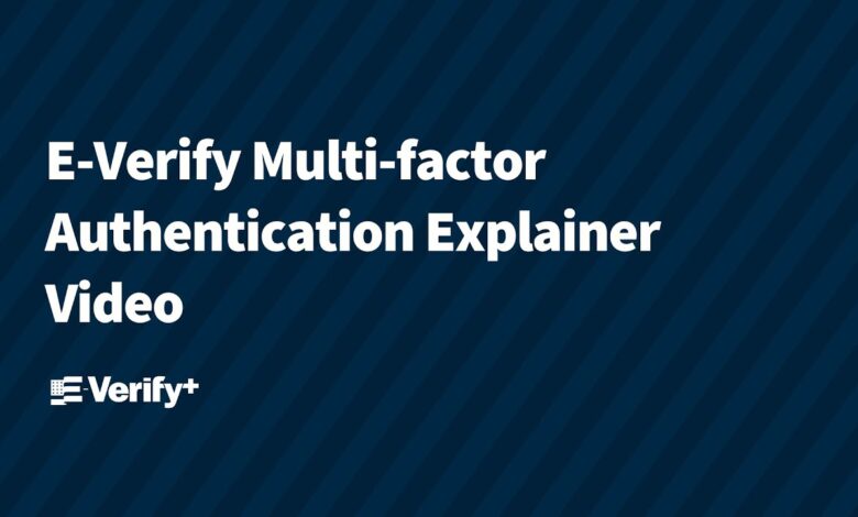E-Verify Login Gov MFA