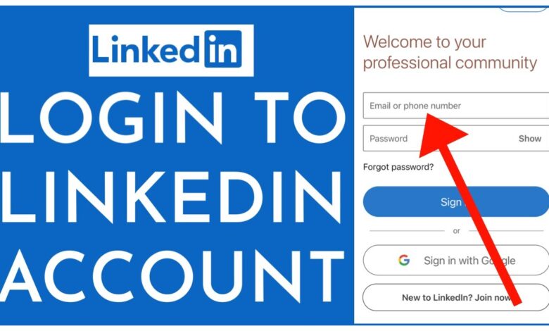 LinkedIn Login