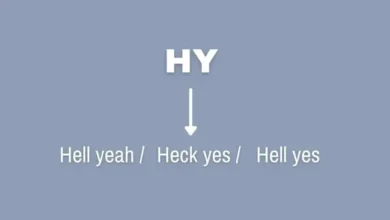 hy meaning in text