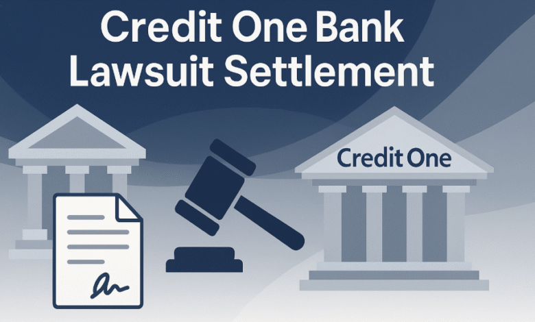 credit one bank lawsuit settlement