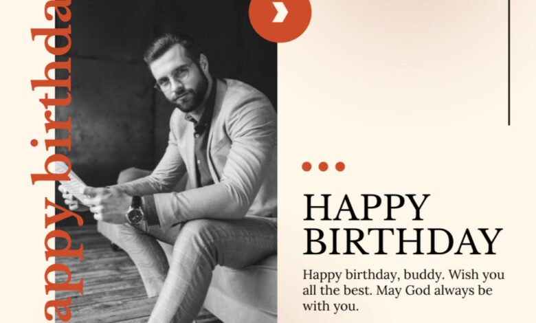 Happy Birthday Images for Men