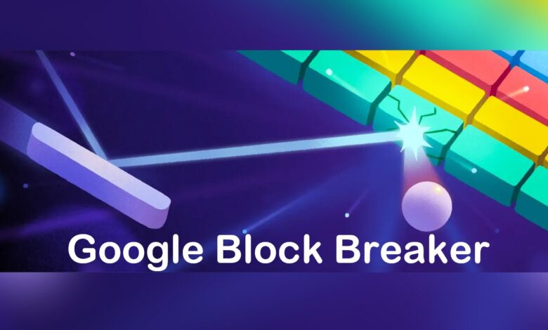 Google Block Breaker